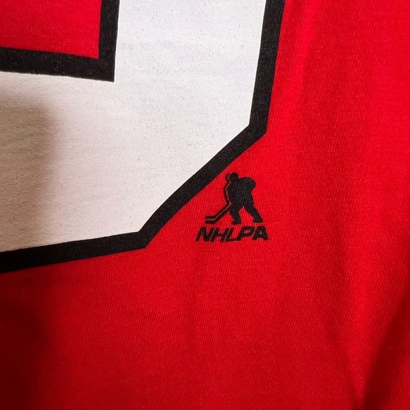 304. NWT Chicago Blackhawks Red NHL Long Sleeve Patrick Kane “88” Shirt 3XL - Picture 8 of 9